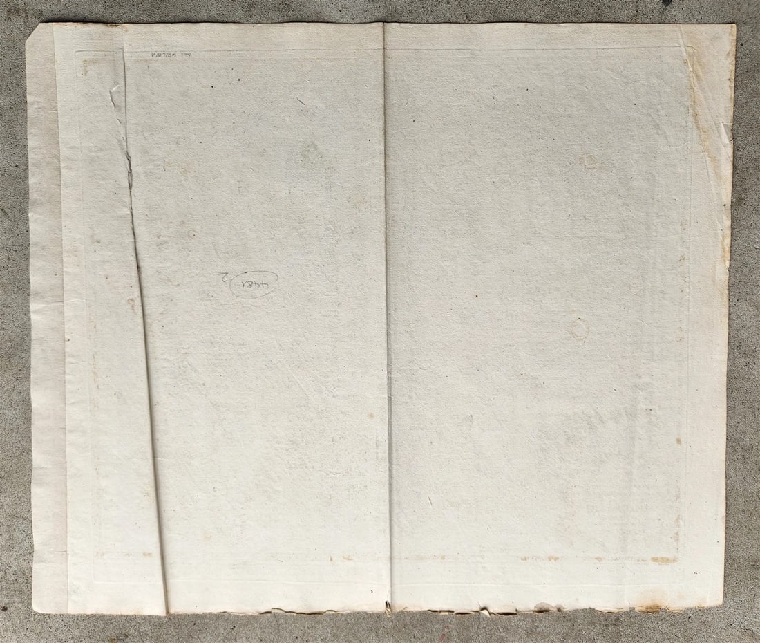 1746 PICARDIE FRANCE antique MAP Pas-de-Calais by Homann - 5