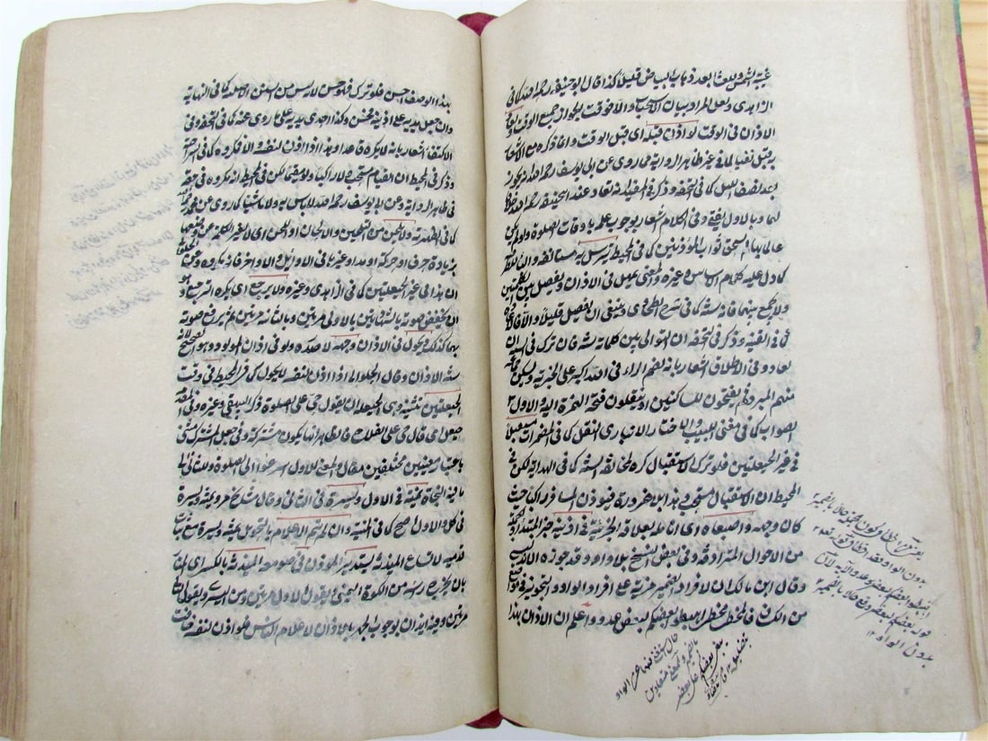 1871 ISLAMIC MANUSCRIPT LAW BOOK antique SHARIA HAND WRITTEN UZBEKISTAN KOKAND - 4