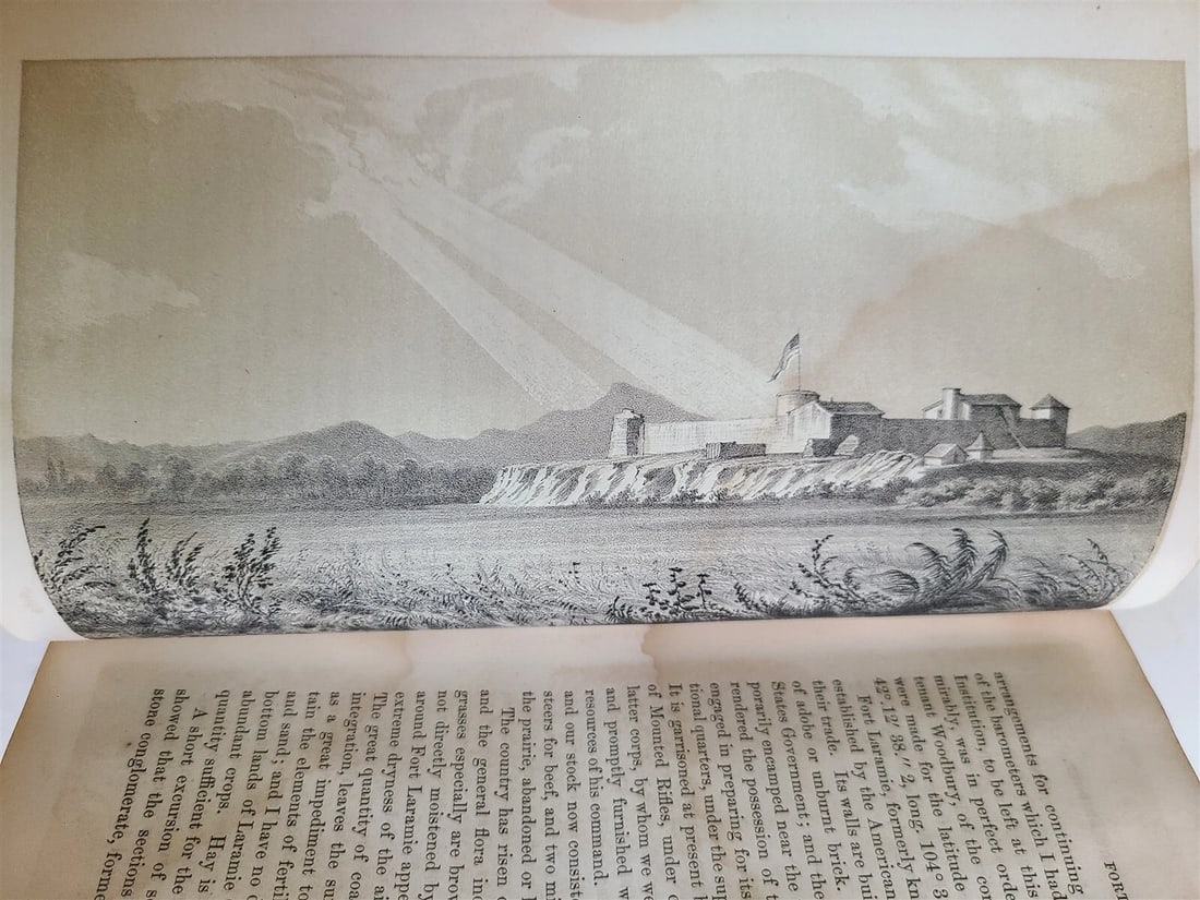 1852 EXPLORATION & SURVEY of VALLEY GREAT SALT LAKE of UTAH antique ILLUSTRATED - 3