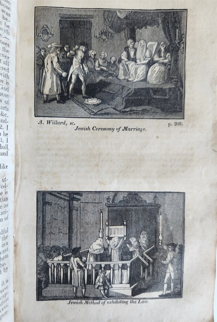 1823 RELIGIONS & RELIGIOUS CEREMONIES of ALL NATIONS antique ILLUSTRATED - 9