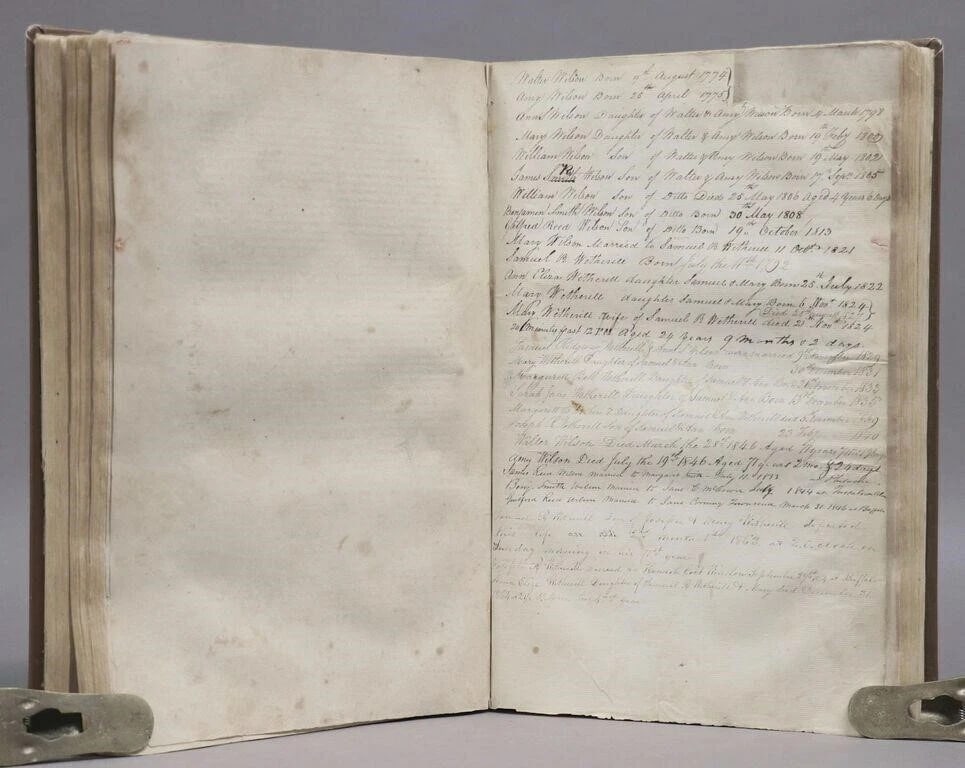 1798 BIBLE FIRST HOT PRESS EDITION LARGE FOLIO antique AMERICANA 18th cent. RARE - 5