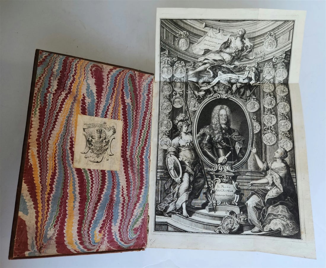 1728 HISTORY of DUCHY of STYRIA ILLUSTRATED FOLIO antique AUSTRIA & SLOVENIA: Title: 1728 HISTORY of DUCHY of STYRIA ILLUSTRATED FOLIO antique AUSTRIA & SLOVENIA Description: Historia ducum Styriae in tres partes divisa... Carolo VI... Dicata, dedicataque ab Archi-Ducali &