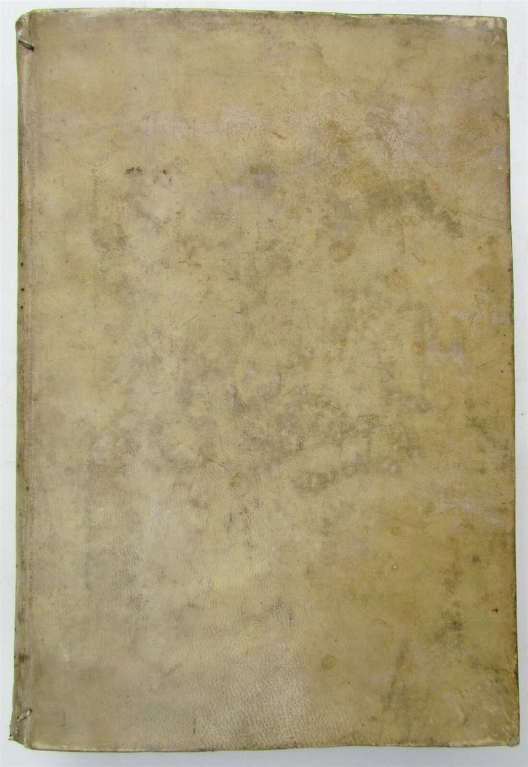 1768 VELLUM BOUND ANTIQUE FOLIO F. LUCII FERRARIS BIBLIOTHECA Vol. 5 - 3