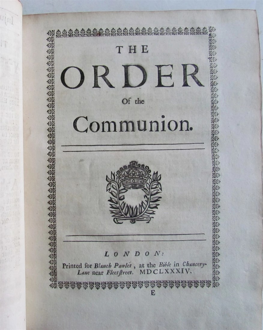 1684 Collection of articles w/ publick records of Church of England antique - 5