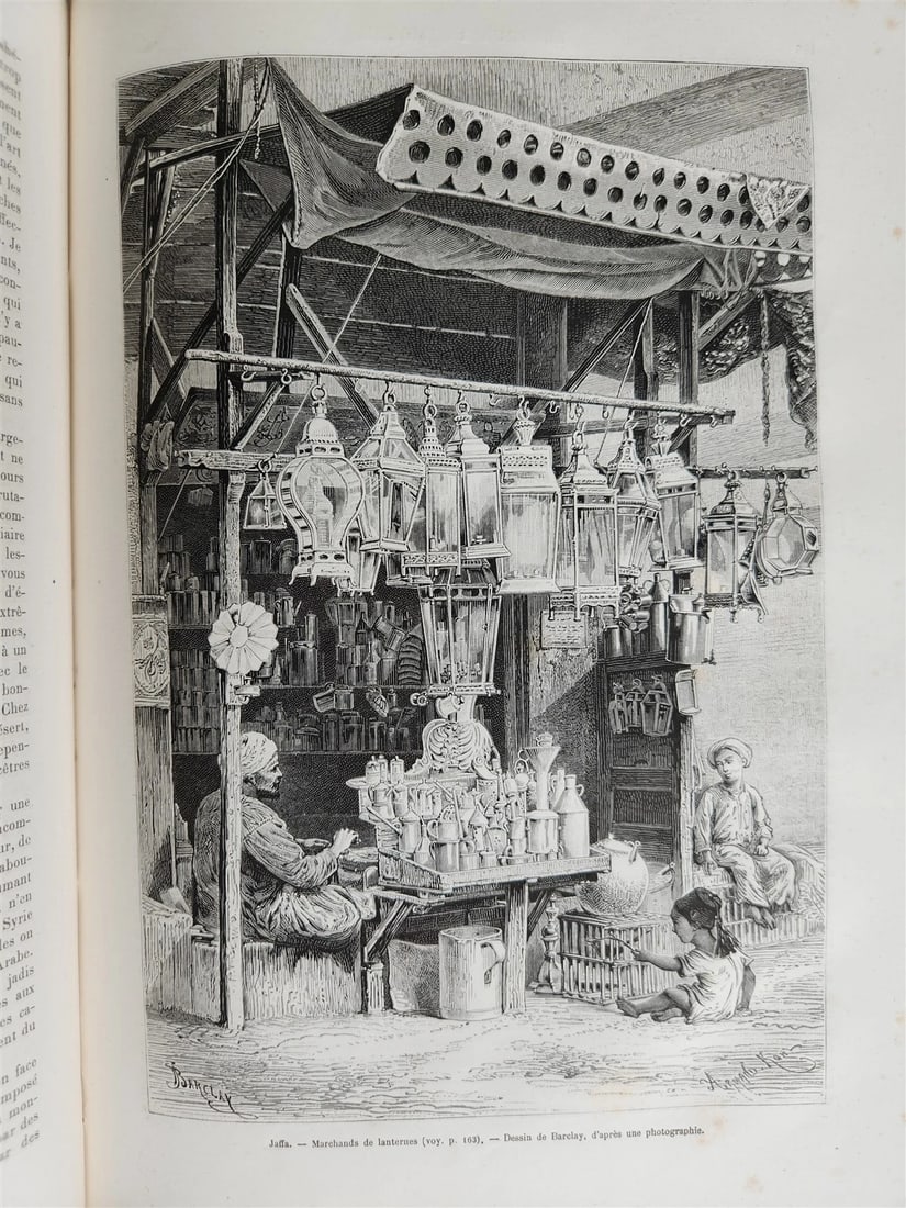 1881 HISTORY of VOYAGES ILLUSTRATED antique AFRICA USA MEXICO SYRIA GREECE - 7