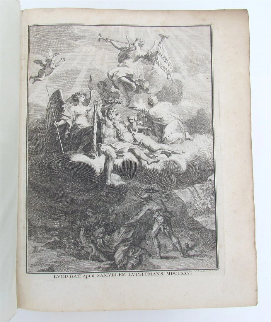 1726 Valerius Maximus antique factorum dictorumque memorabilium VELLUM BINDING - 2