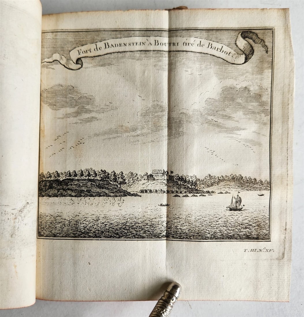 1749 HISTOIRE des VOYAGES antique vol.11 illustrated WEST AFRICA GUINEA - 3