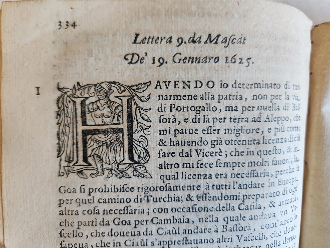 1663 De'Viaggi di Pietro Della Valle il Pellegrino ANTIQUE in ITALIAN SCARCE v.3 - 9