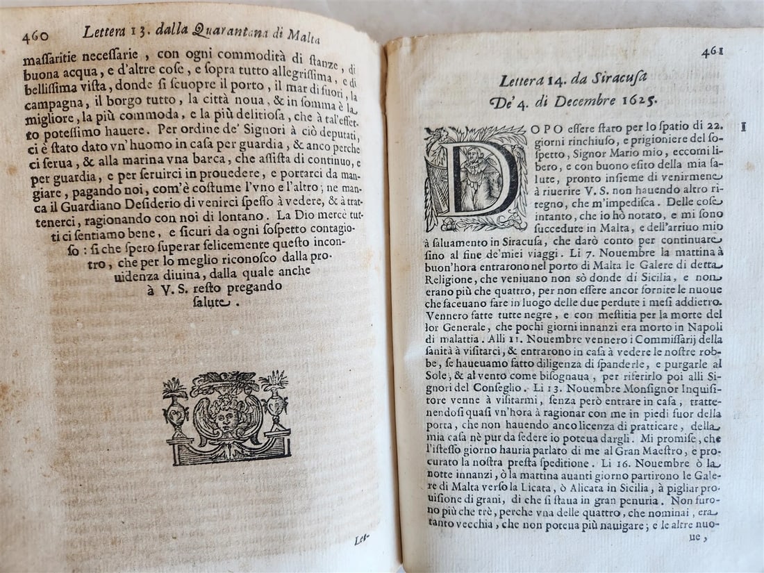 1663 De'Viaggi di Pietro Della Valle il Pellegrino ANTIQUE in ITALIAN SCARCE v.3 - 5