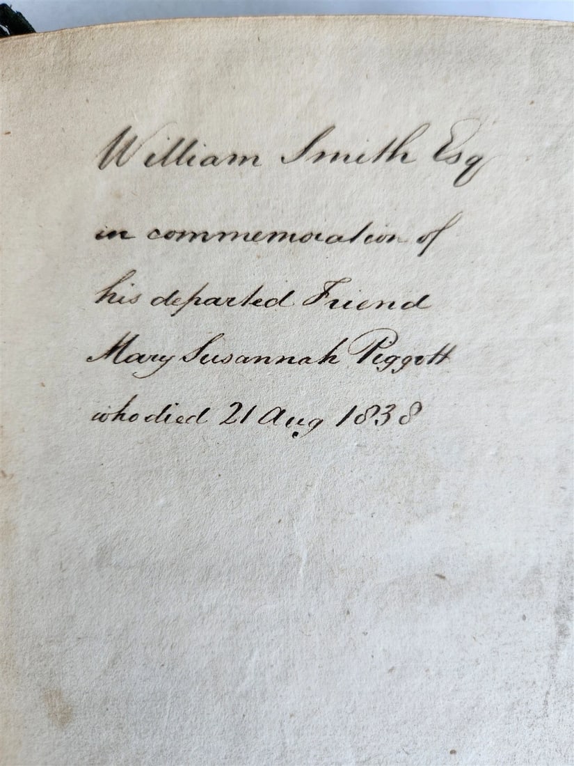 1798 BOOK of COMMON PRAYER w/ PSALTER antique in ENGLISH - 2