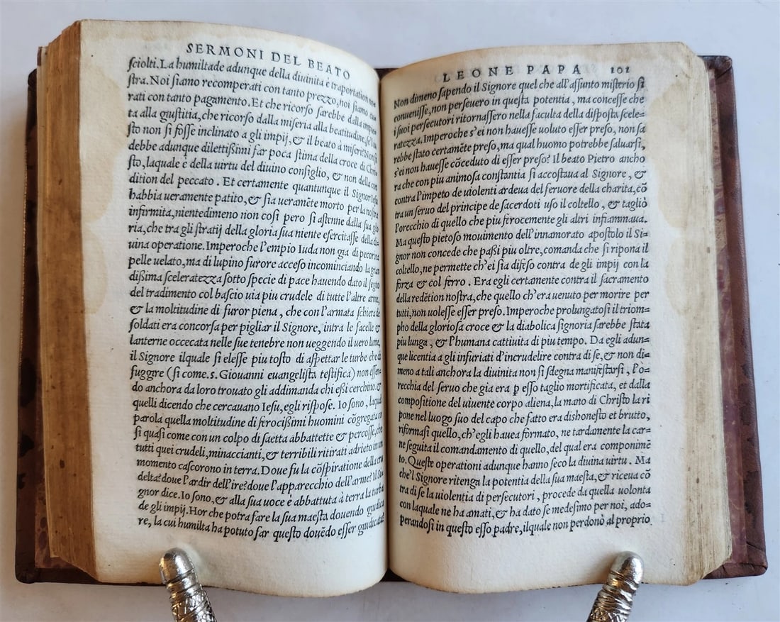 1547 SERMONS in ITALIAN antique 16th CENTURY - 5