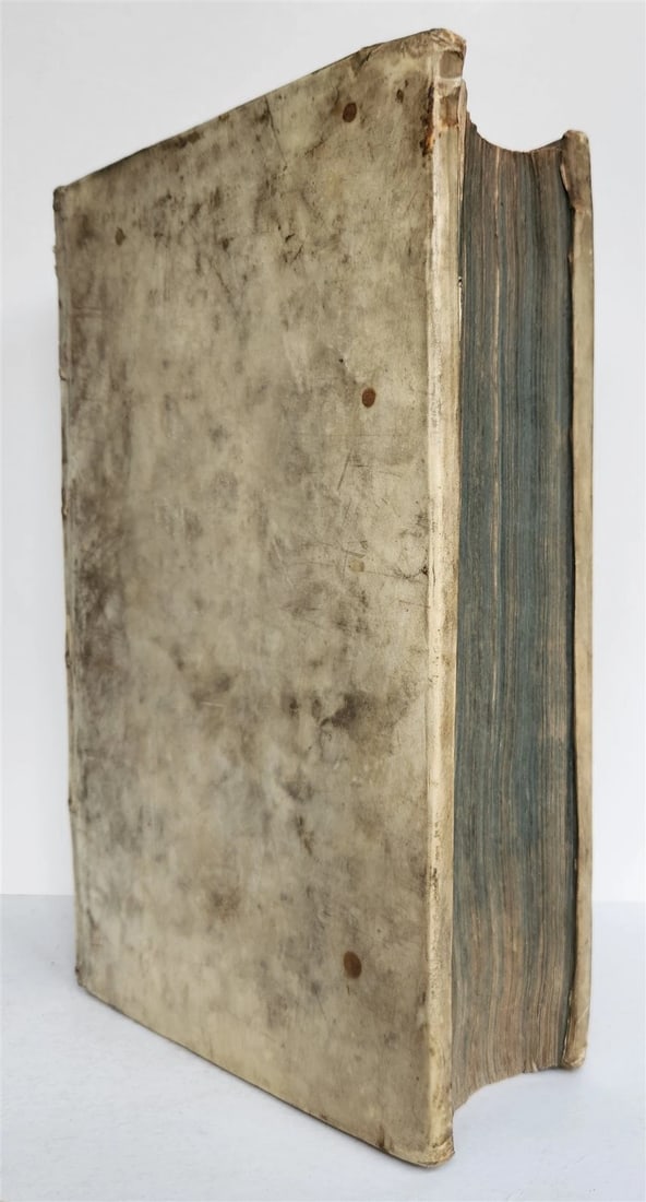 1663 EUROPEAN HISTORY ILLUSTRATED w/ OVER 80 ENGRAVINGS antique VELLUM FOLIO - 3