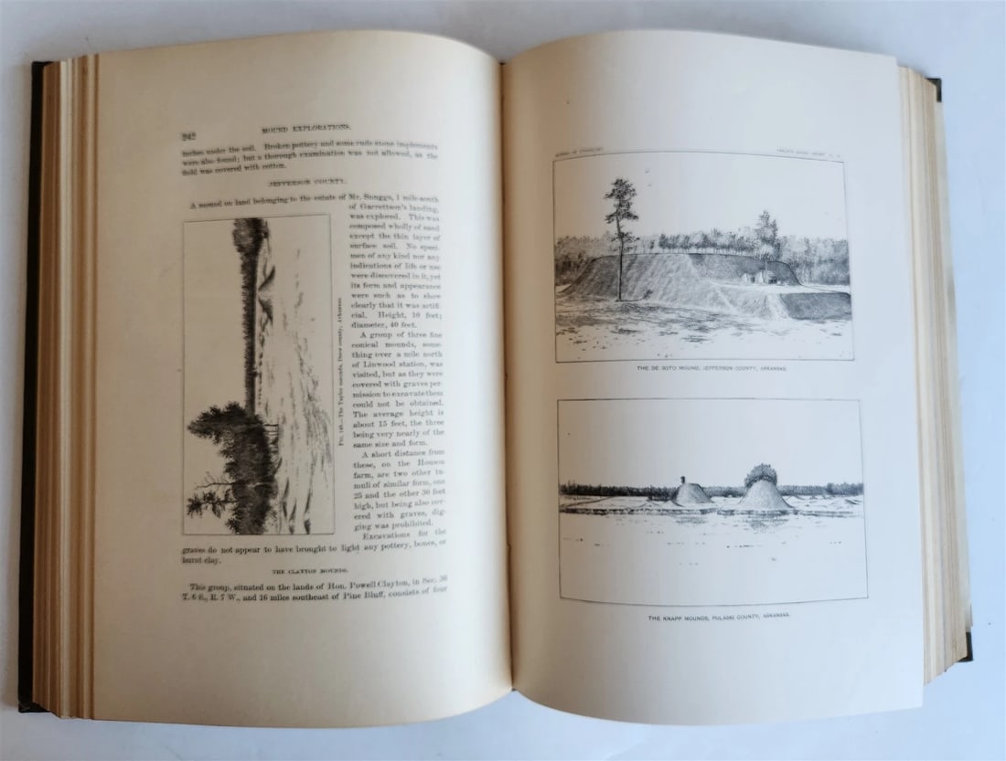 1890-1891 REPORT of AMERICAN BUREAU of ETHNOLOGY by J.POWELL antique ILLUSTRATED - 14