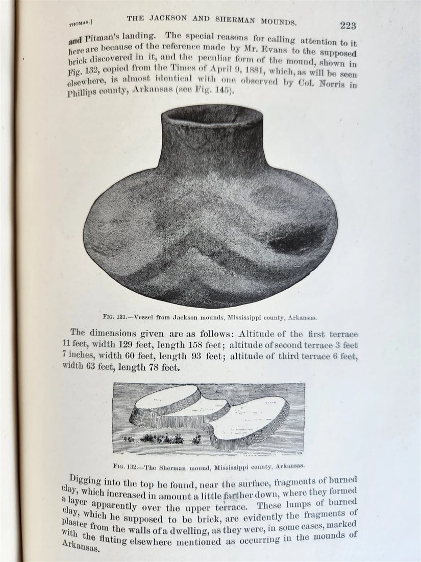 1890-1891 REPORT of AMERICAN BUREAU of ETHNOLOGY by J.POWELL antique ILLUSTRATED - 15