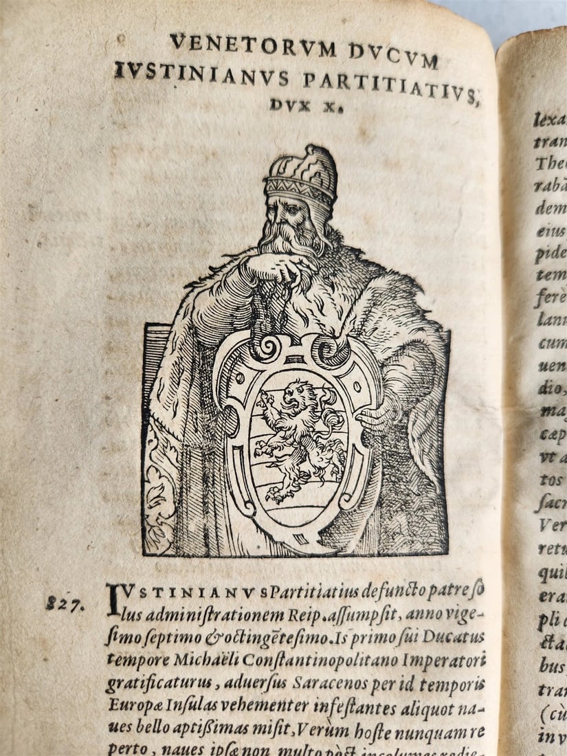 1574 HISTORY of VENICE antique AMMAN ILLUSTRATED 103 VENETIAN DOGES ENGRAVINGS - 4