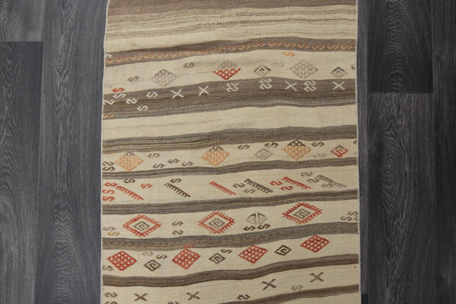 2.5x11.3 ft, TURKISH Rug Runner - 6