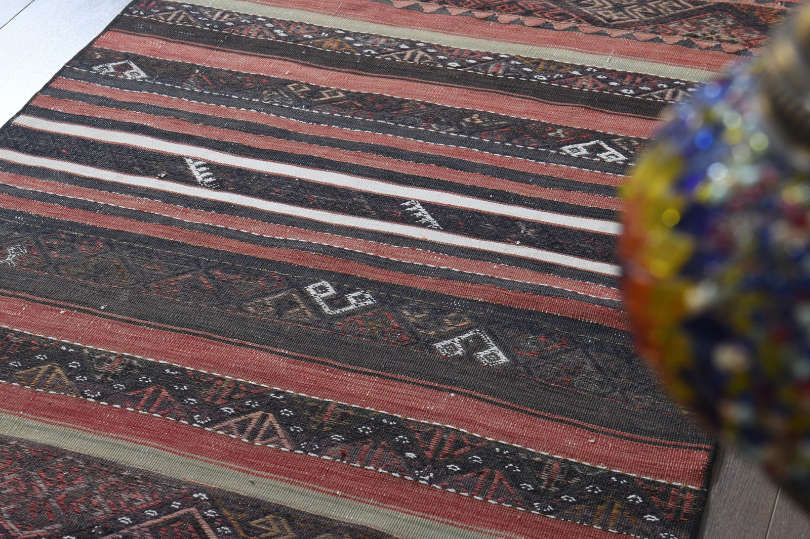 3'1x13'5 ft, TURKISH RUNNER RUG - 11