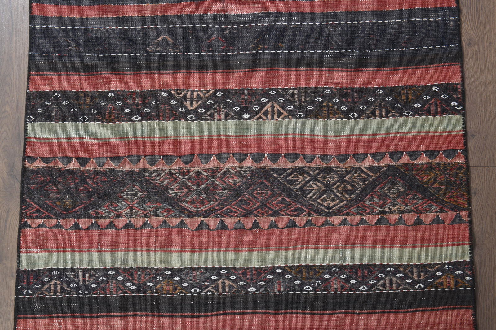 3'1x13'5 ft, TURKISH RUNNER RUG - 3