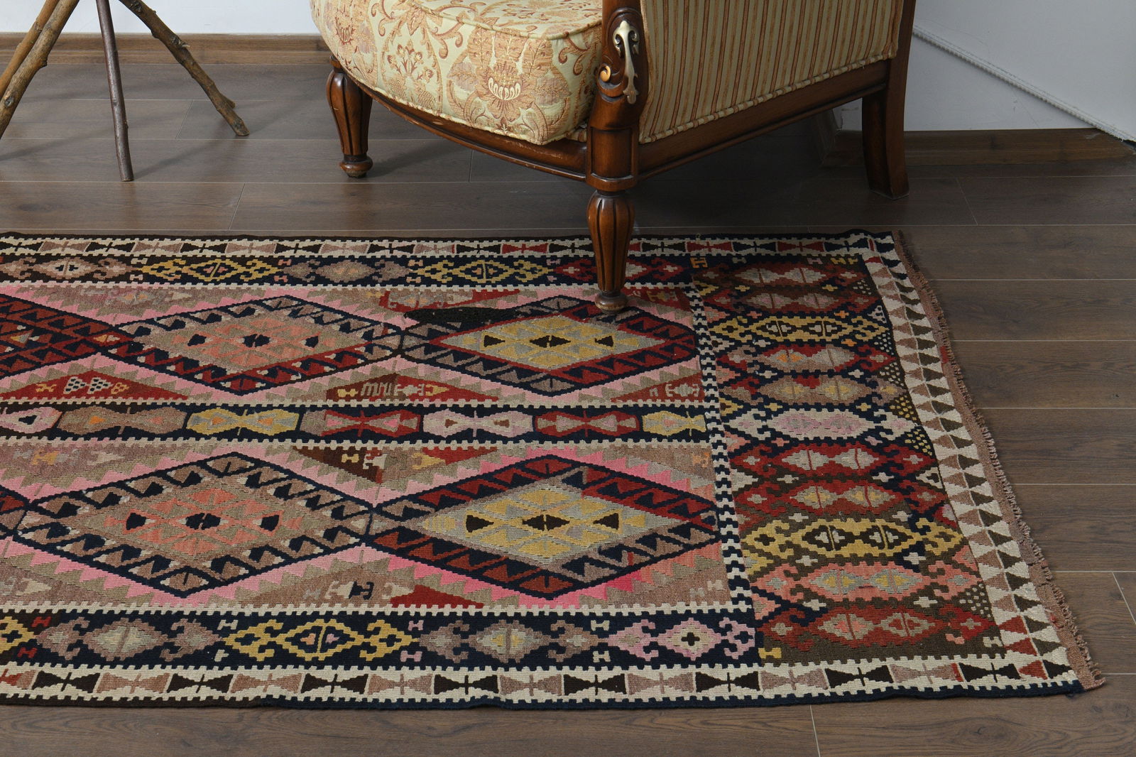 3'8x14'8 ft, TURKISH VINTAGE RUNNER - 18