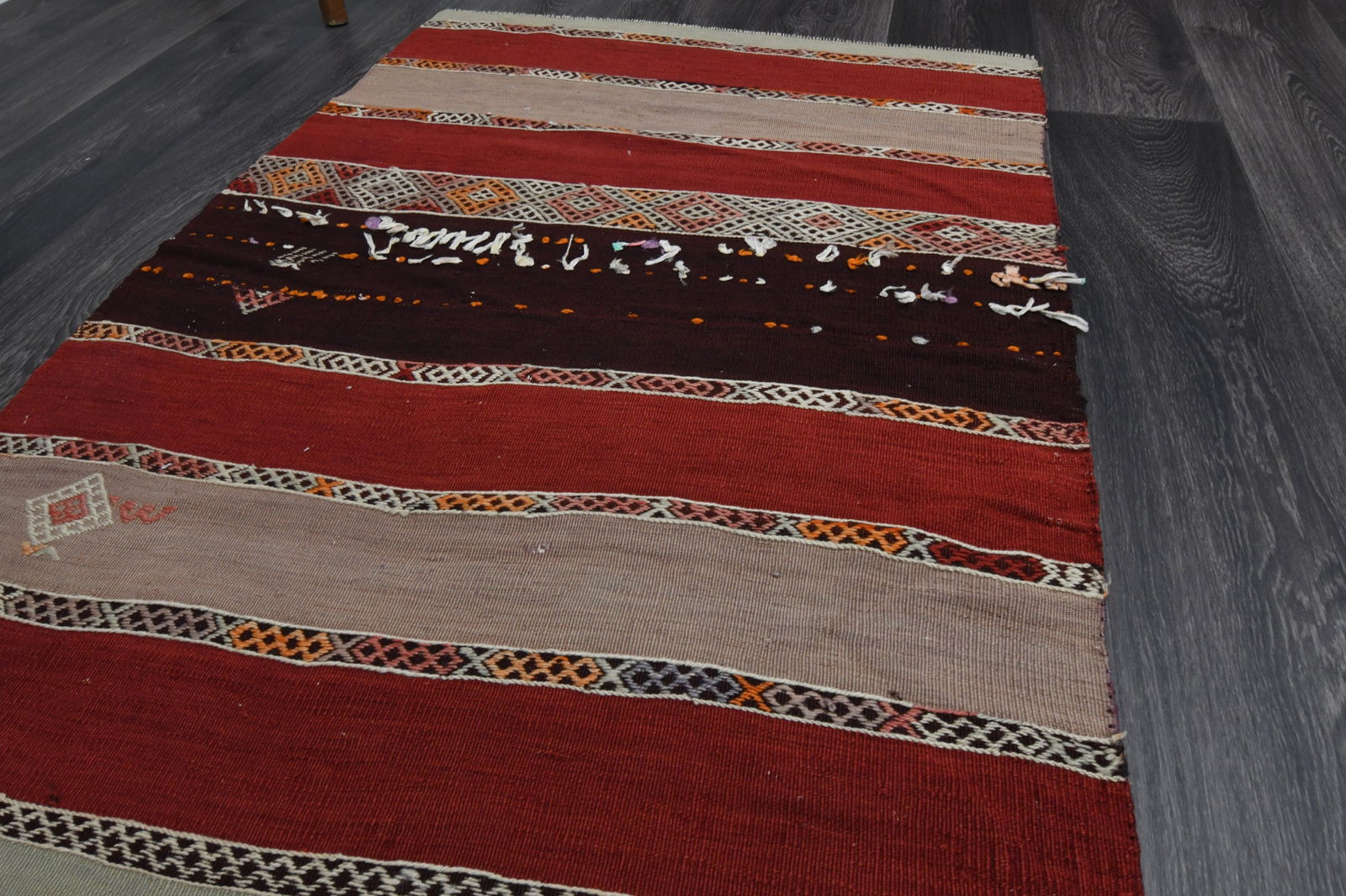 2.8x6.4 ft, TURKISH CACIM KILIM - 12