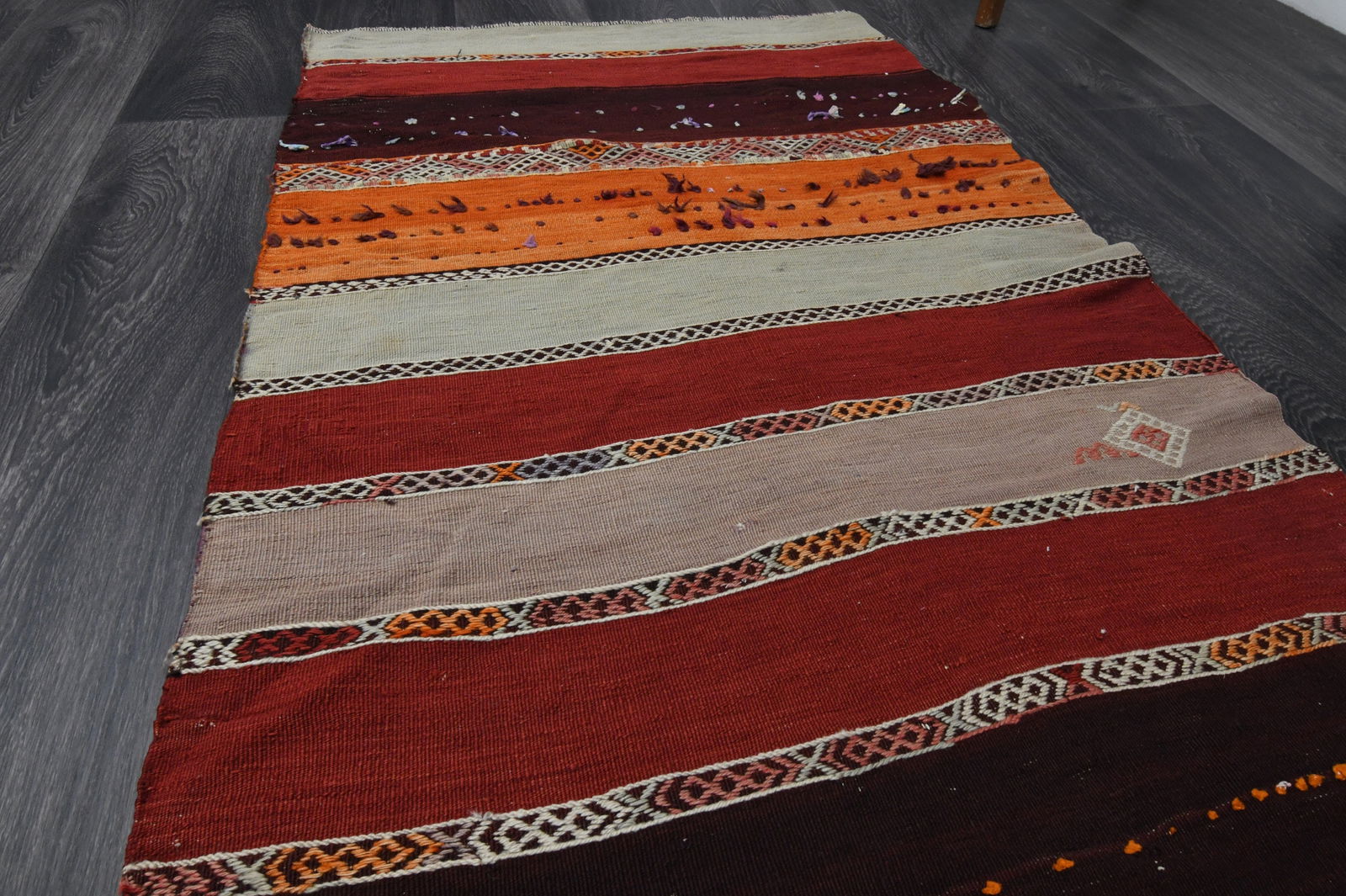 2.8x6.4 ft, TURKISH CACIM KILIM - 5