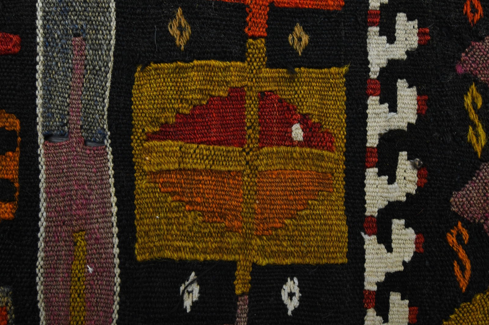 3.1x12 ft, TURKISH KILIM Runner - 7