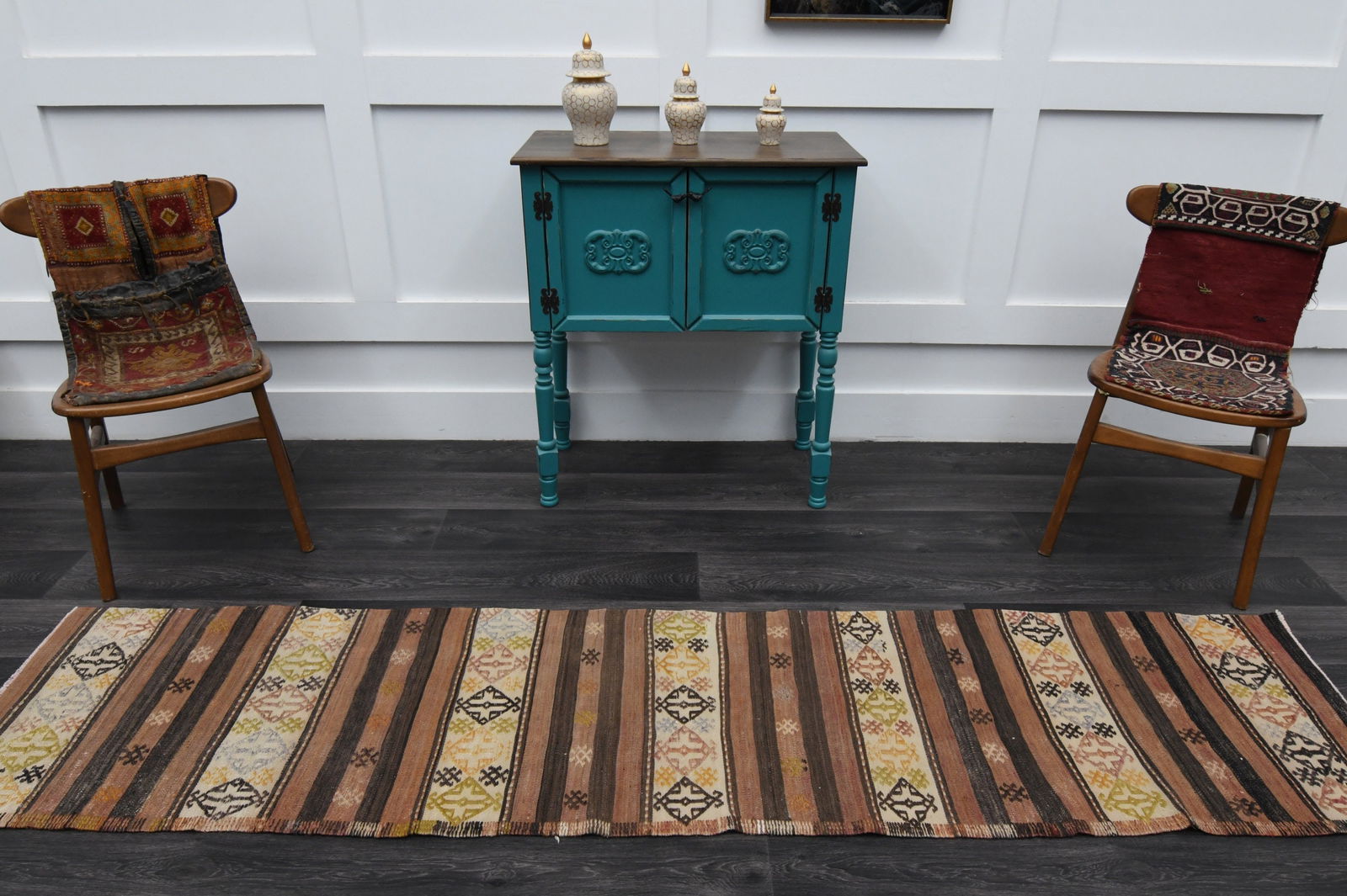 2x8.7 ft, TURKISH Rug Runner - 11