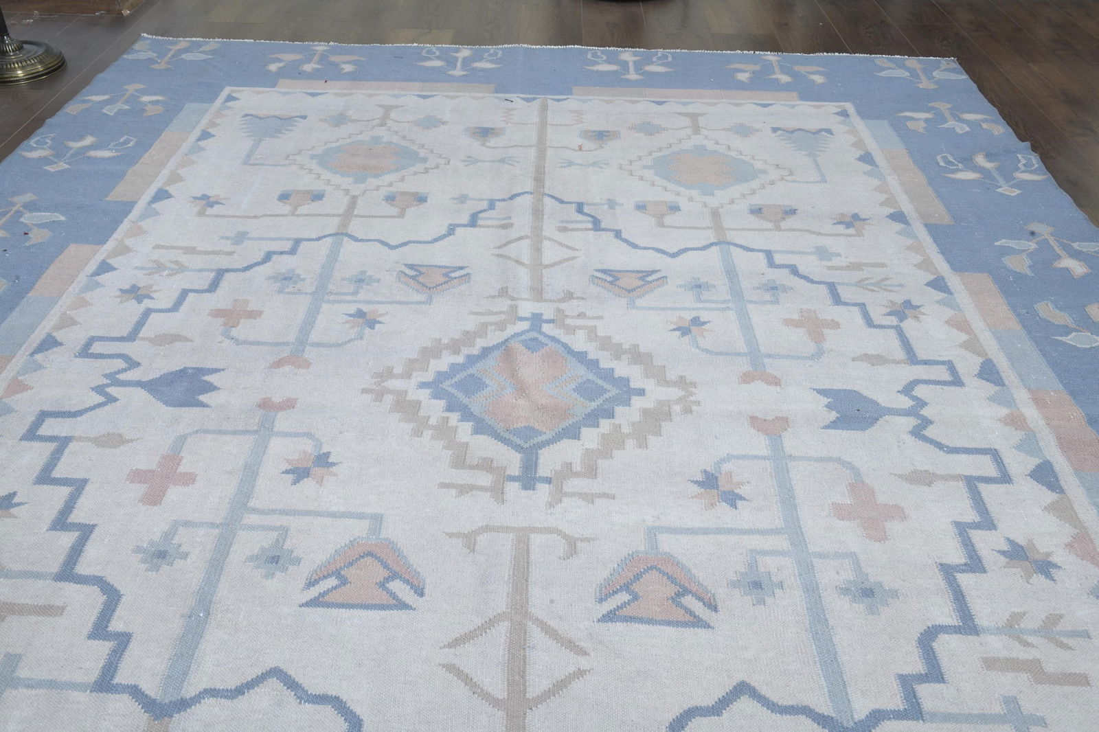 8x11 ft, FLATWEAVE KILIM RUG - 18