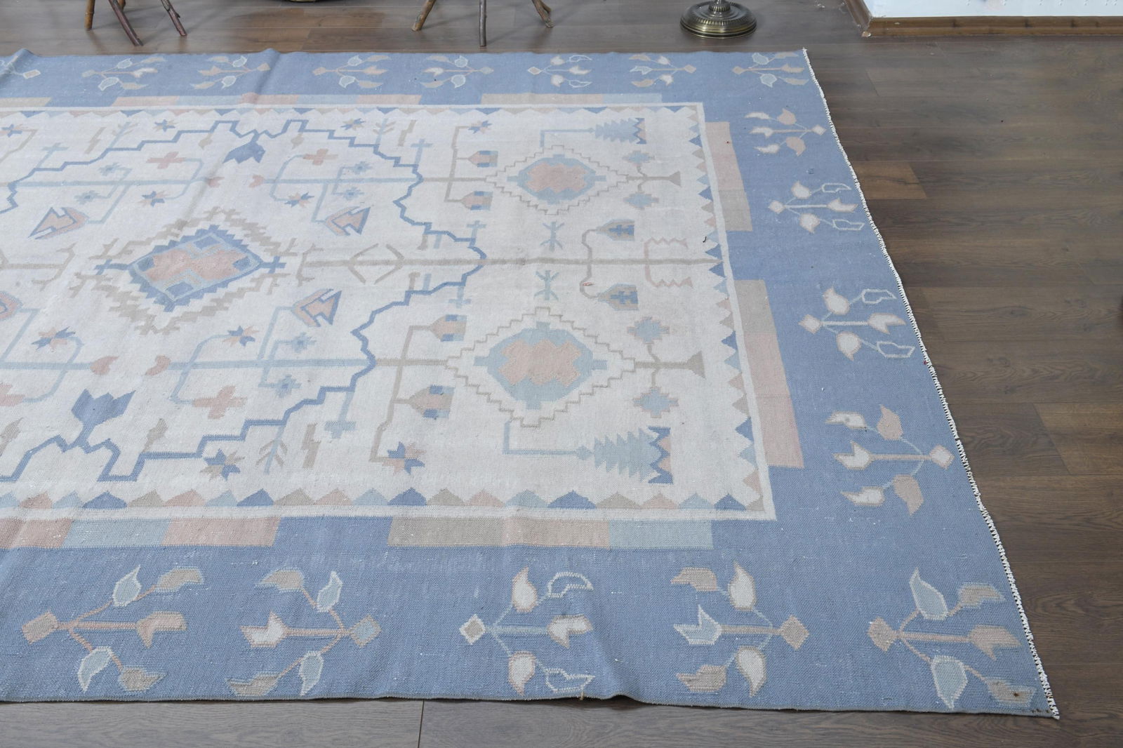 8x11 ft, FLATWEAVE KILIM RUG - 6