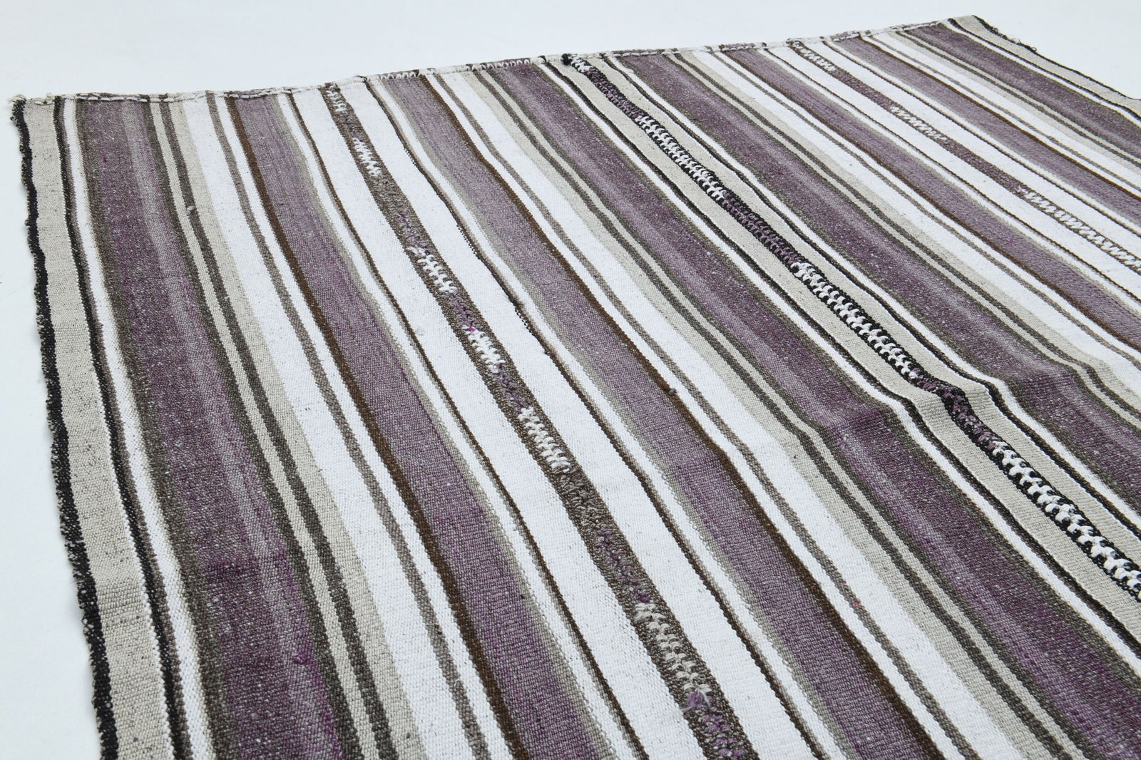 5.1x6.1 ft, TURKISH OUSHAK RUG - 12