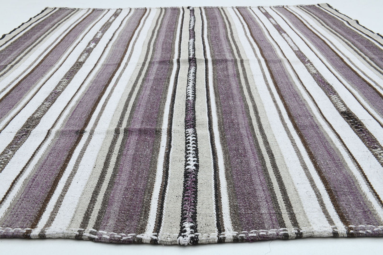 5.1x6.1 ft, TURKISH OUSHAK RUG - 2