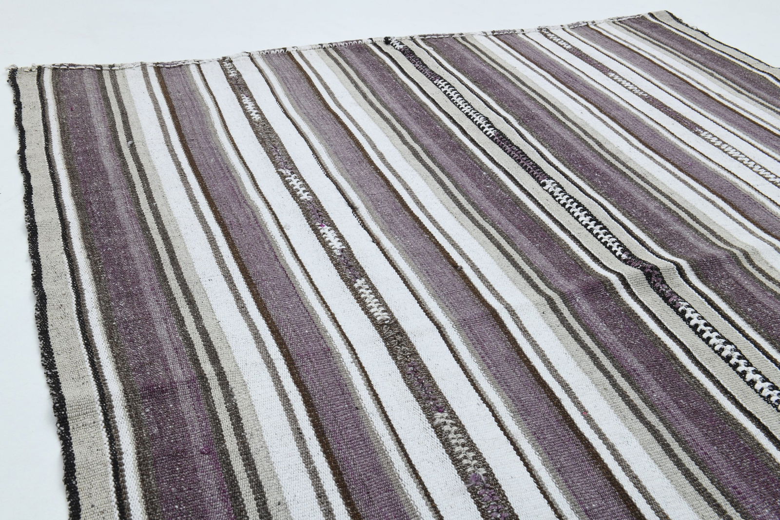 5.1x6.1 ft, TURKISH OUSHAK RUG - 4