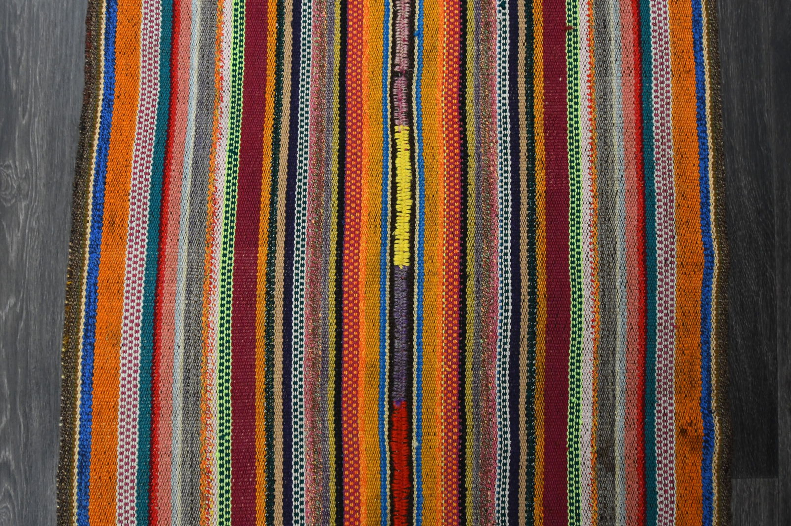 2.5x7.1 ft, TURKISH KILIM Runner - 6