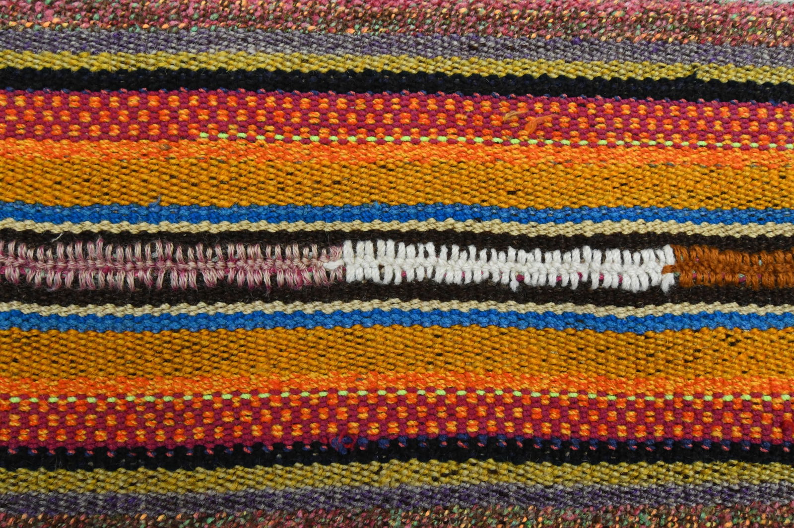 2.5x7.1 ft, TURKISH KILIM Runner - 7