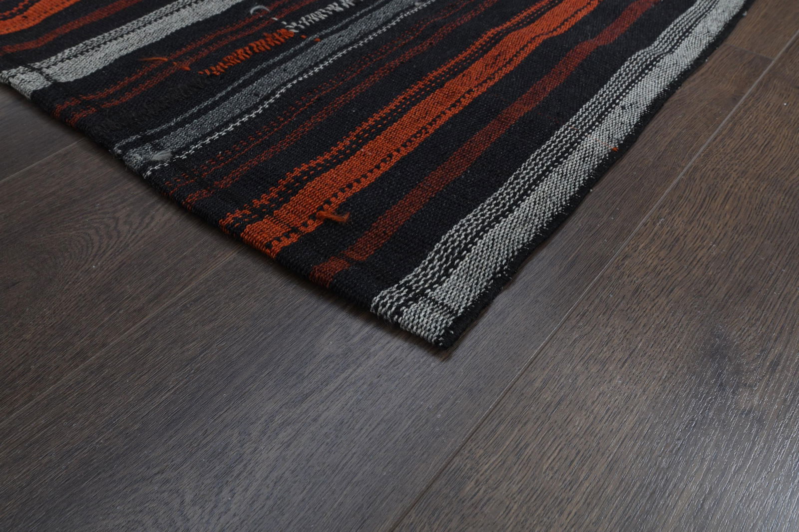 3'5x8'4 ft, COLORFUL STRIPED RUNNER - 3