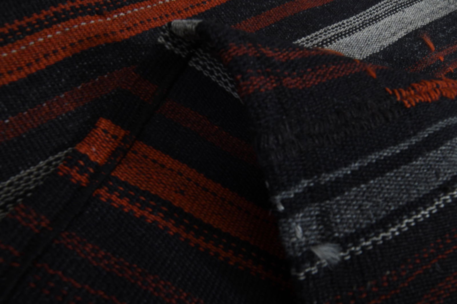 3'5x8'4 ft, COLORFUL STRIPED RUNNER - 6