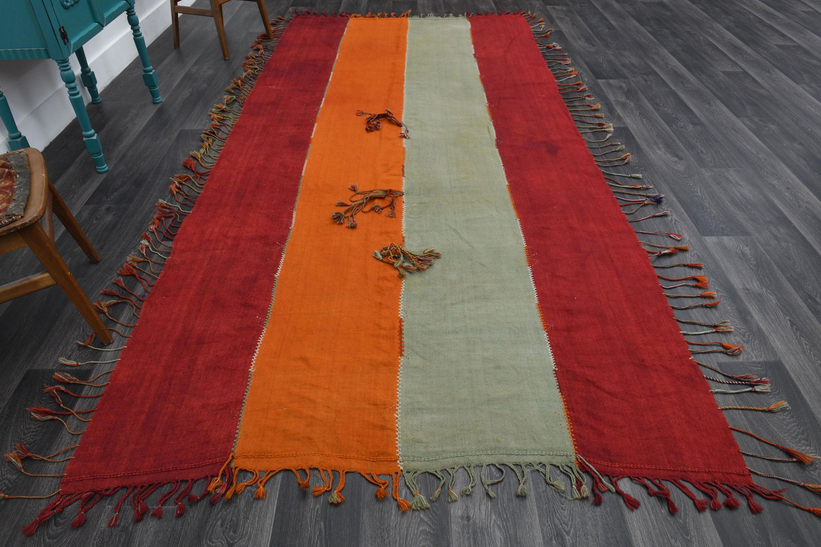 6x12 TURKISH RUG, Vintage Rug - 15