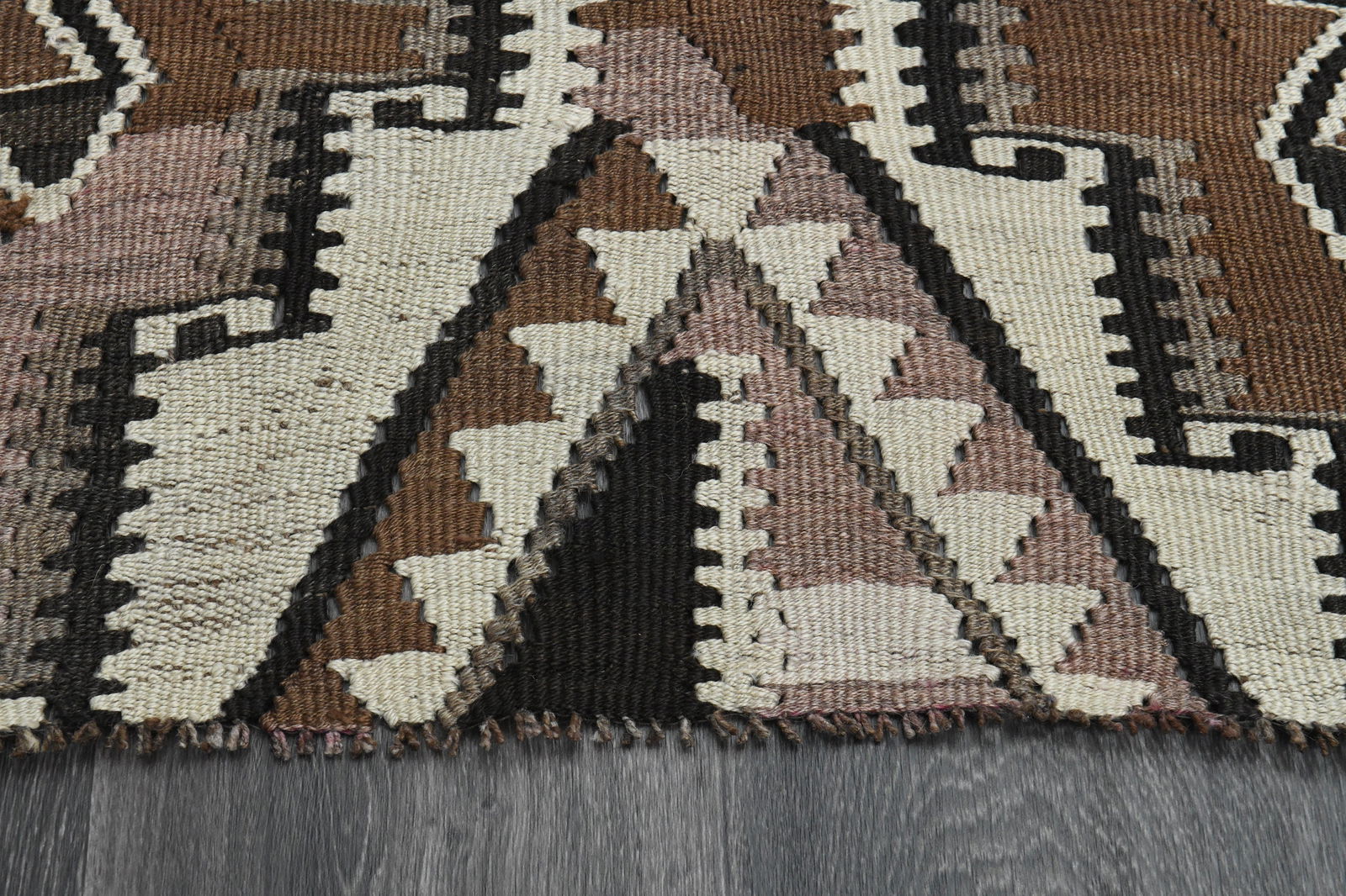 3'9x12'4 ft, BEIGE BROWN RUG - 15
