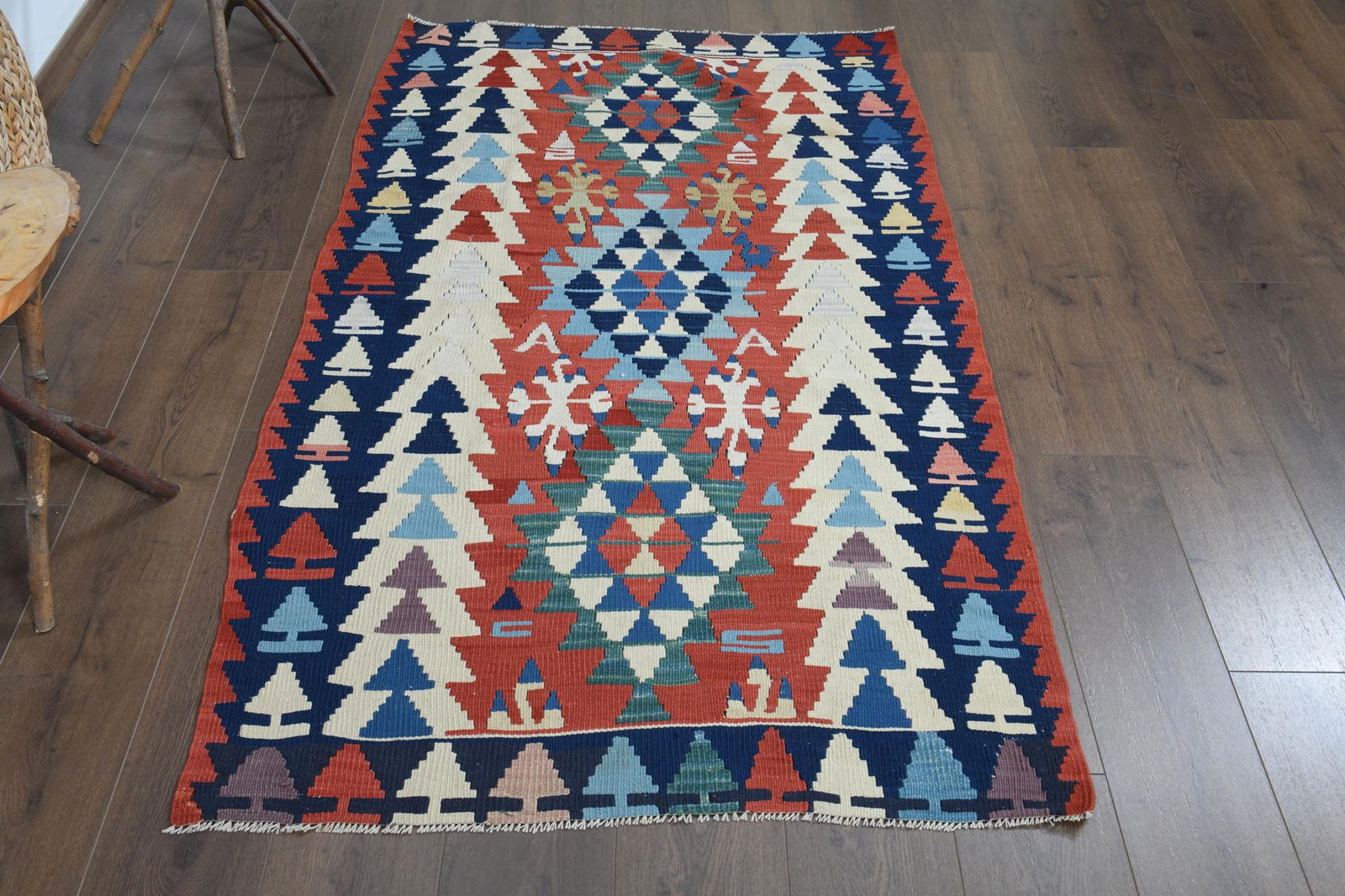 3'6x6 ft, BOHO CHIC DECOR, Special Kilim - 16