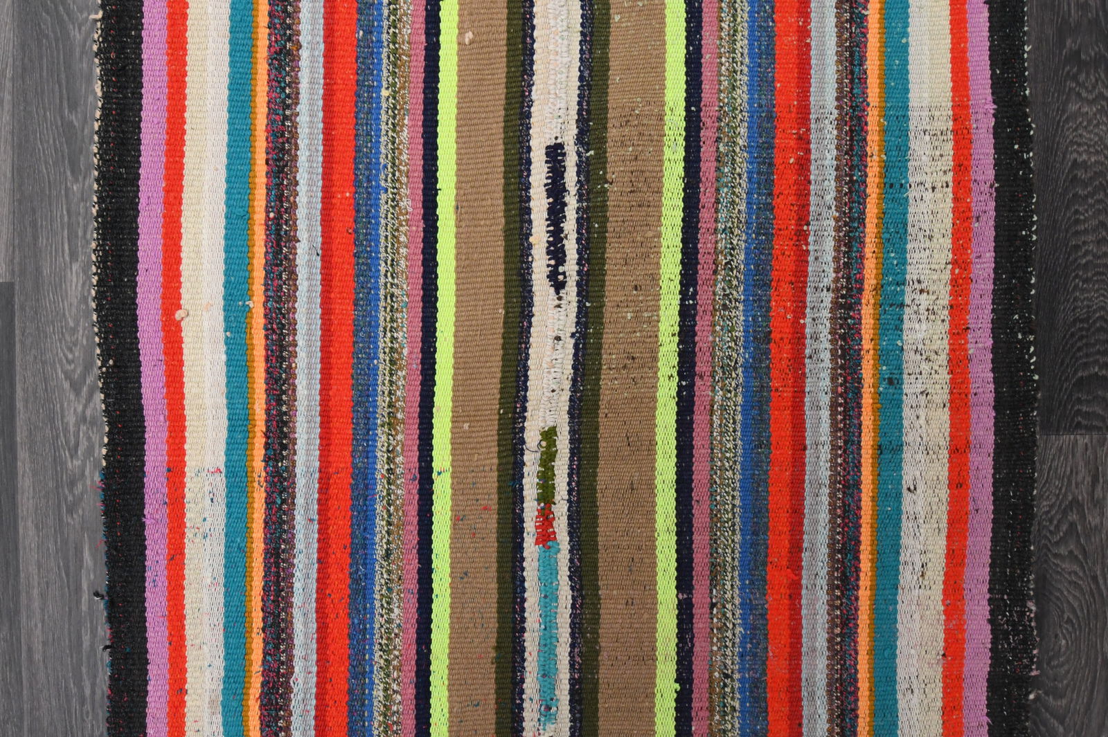 3.1x8 ft, TURKISH KILIM Runner - 14