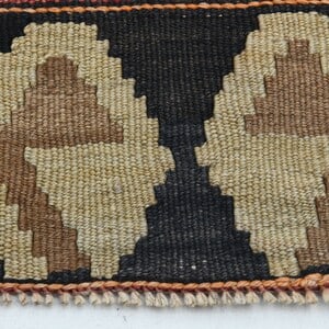 4.6x11.6 ft, RED KILIM RUNNER - 4