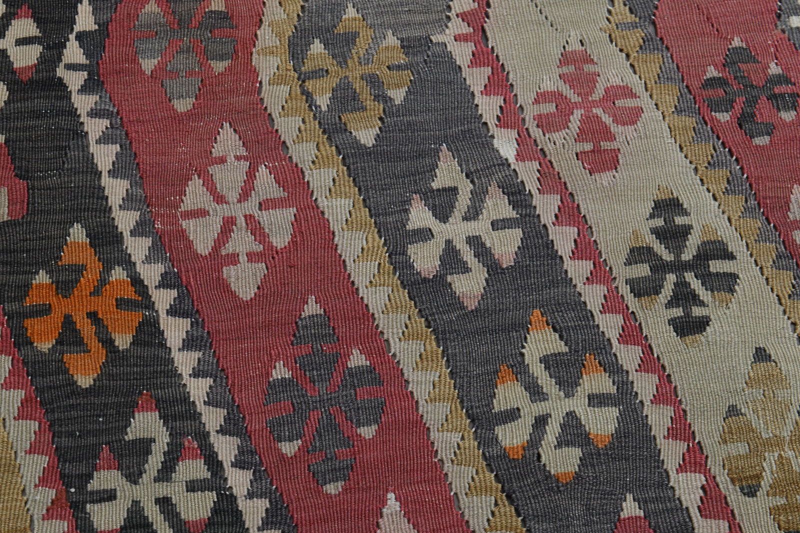 4x13'1 ft, VINTAGE TURKISH RUNNER - 6