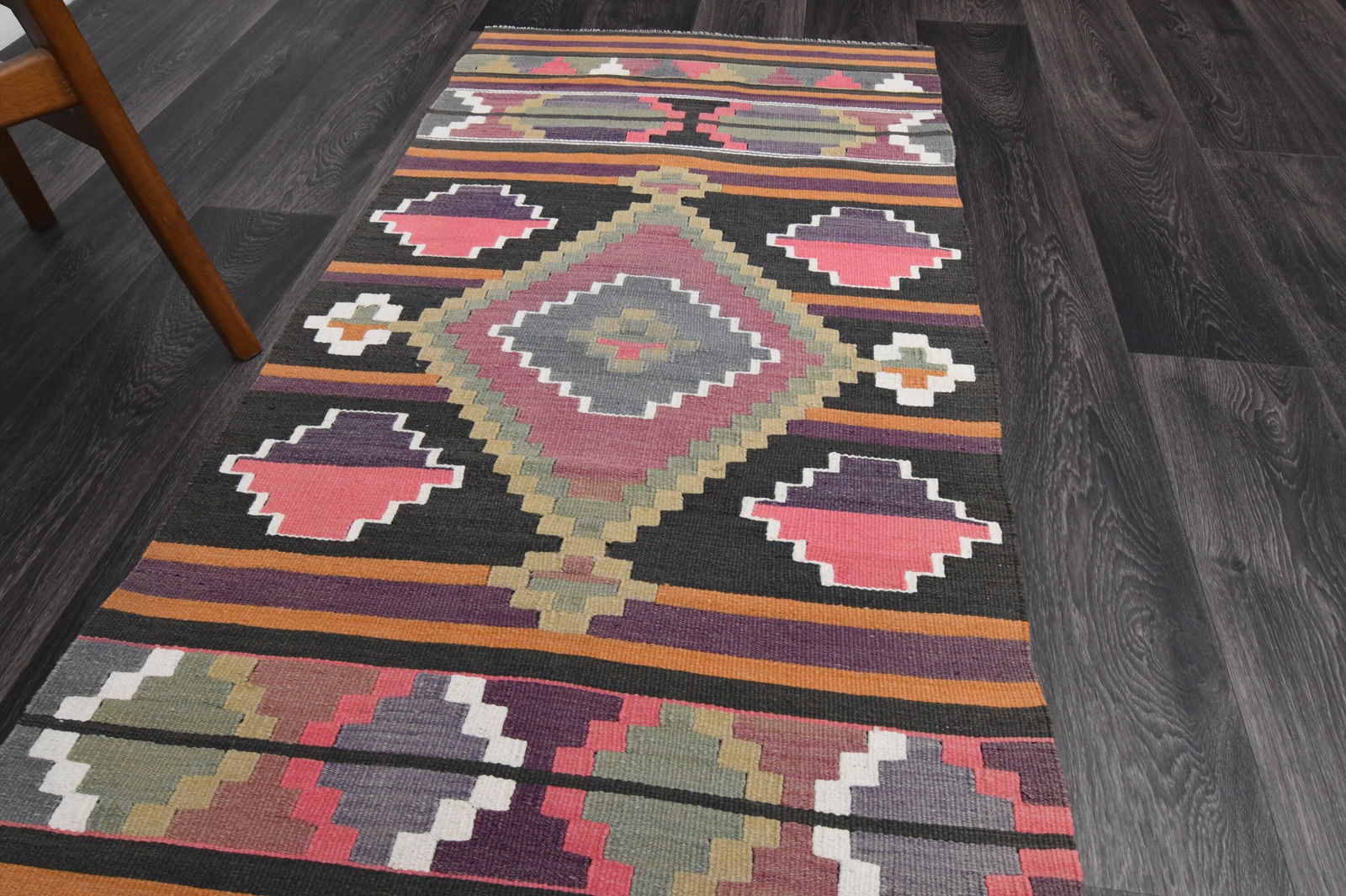 2.7x14 ft, TURKISH Rug Runner - 4