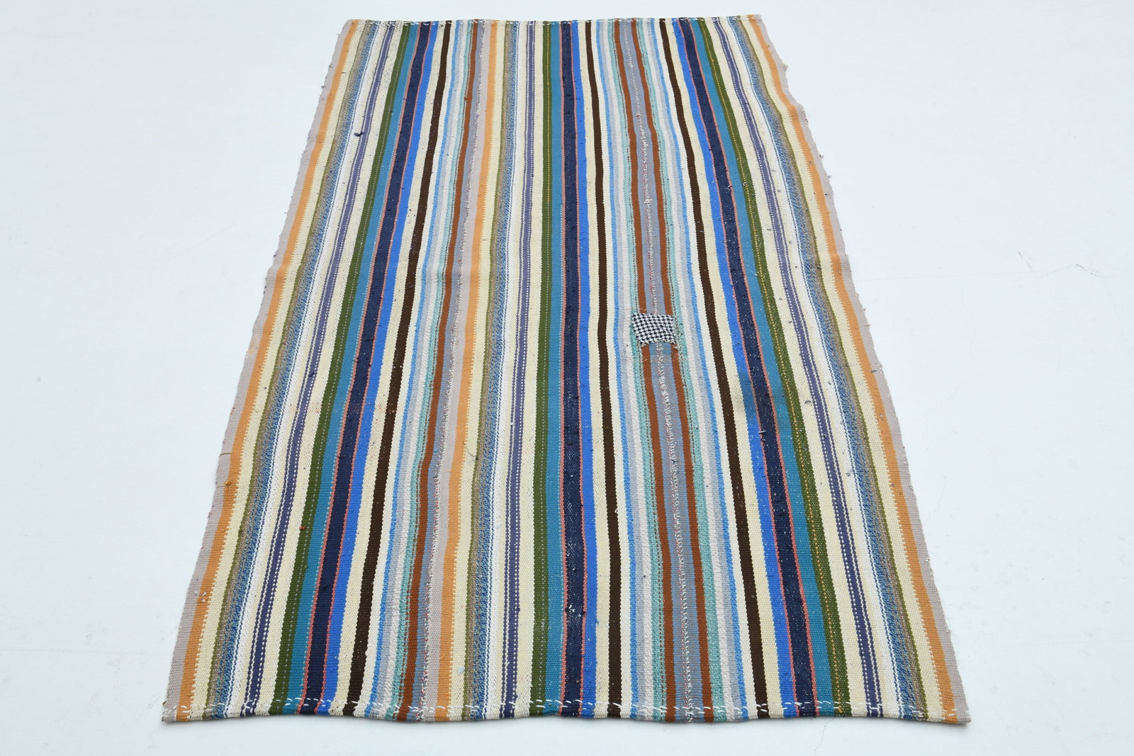 3.5x6.2 Ft TURKISH OUSHAK RUG - 10