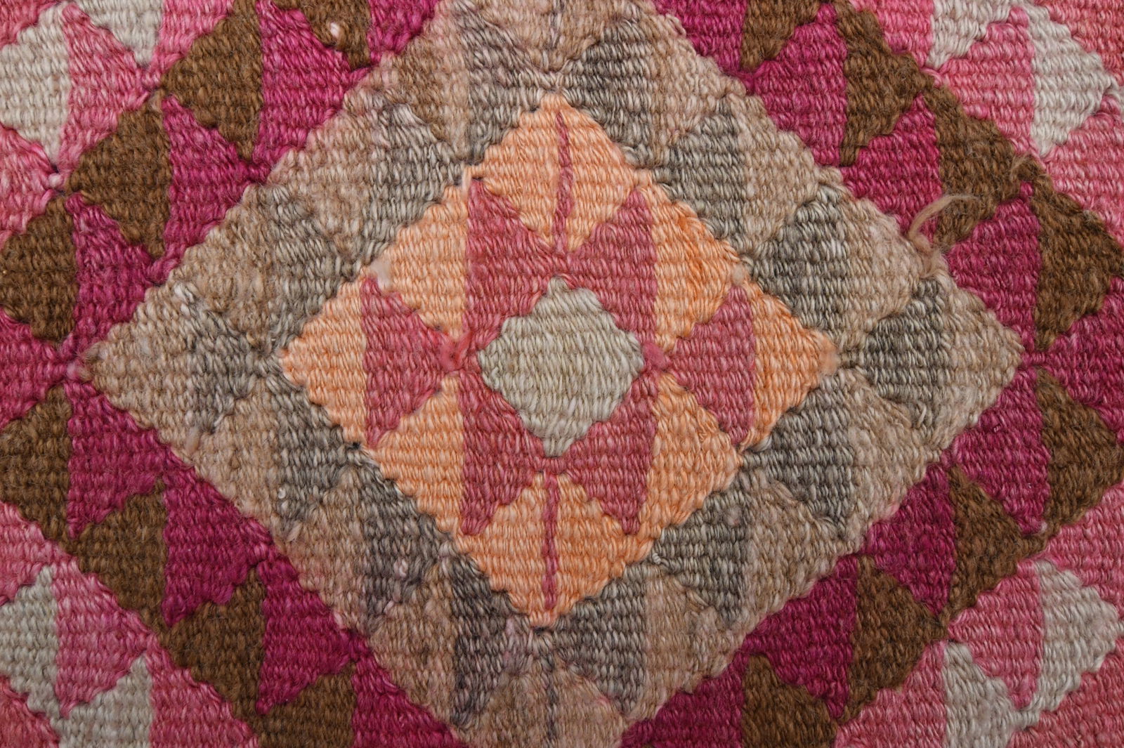 3.3x11.4 ft, TURKISH KILIM Runner - 7