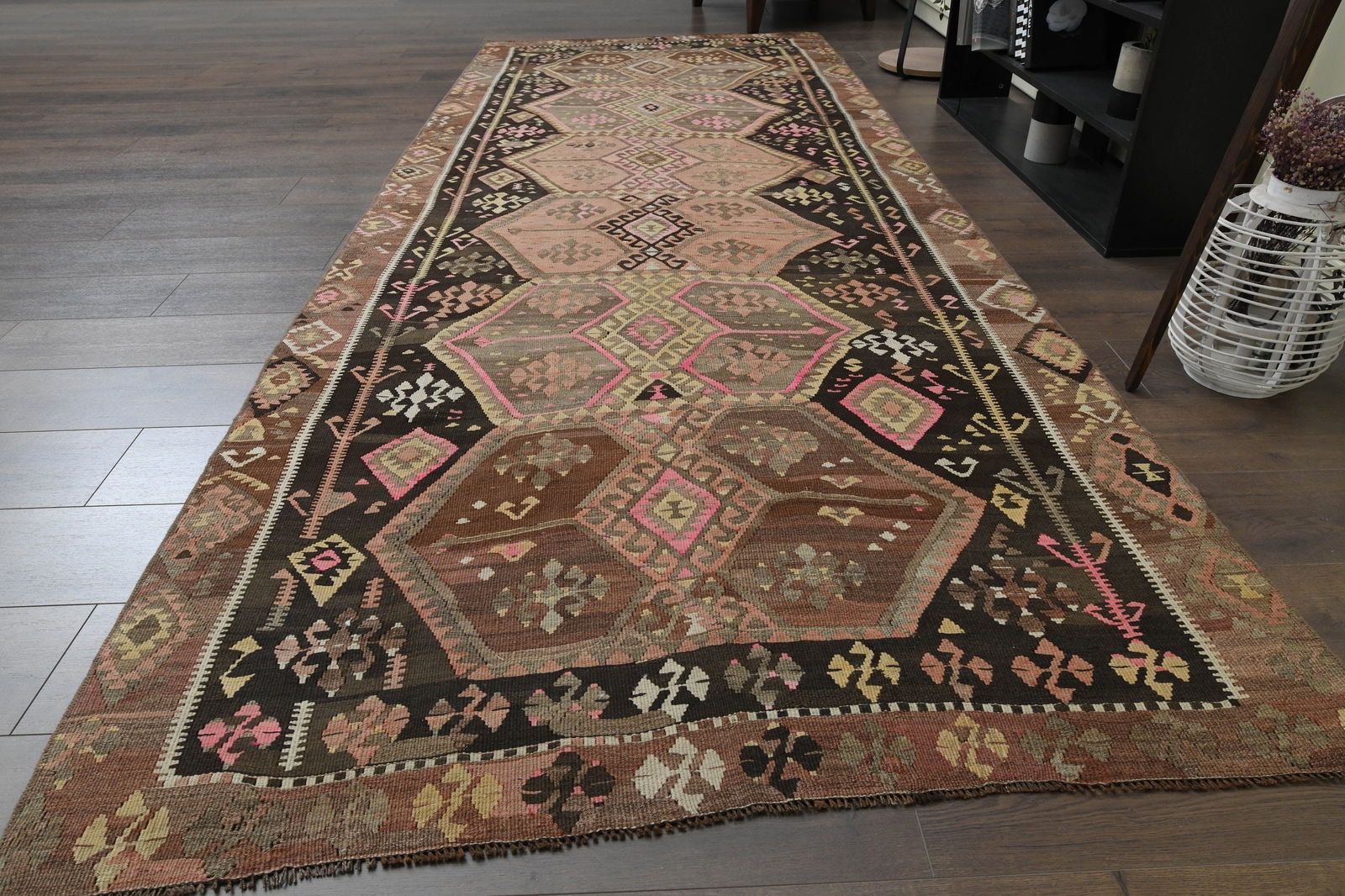 5'6x12'2 ft, COLORFUL WIDE RUNNER - 13