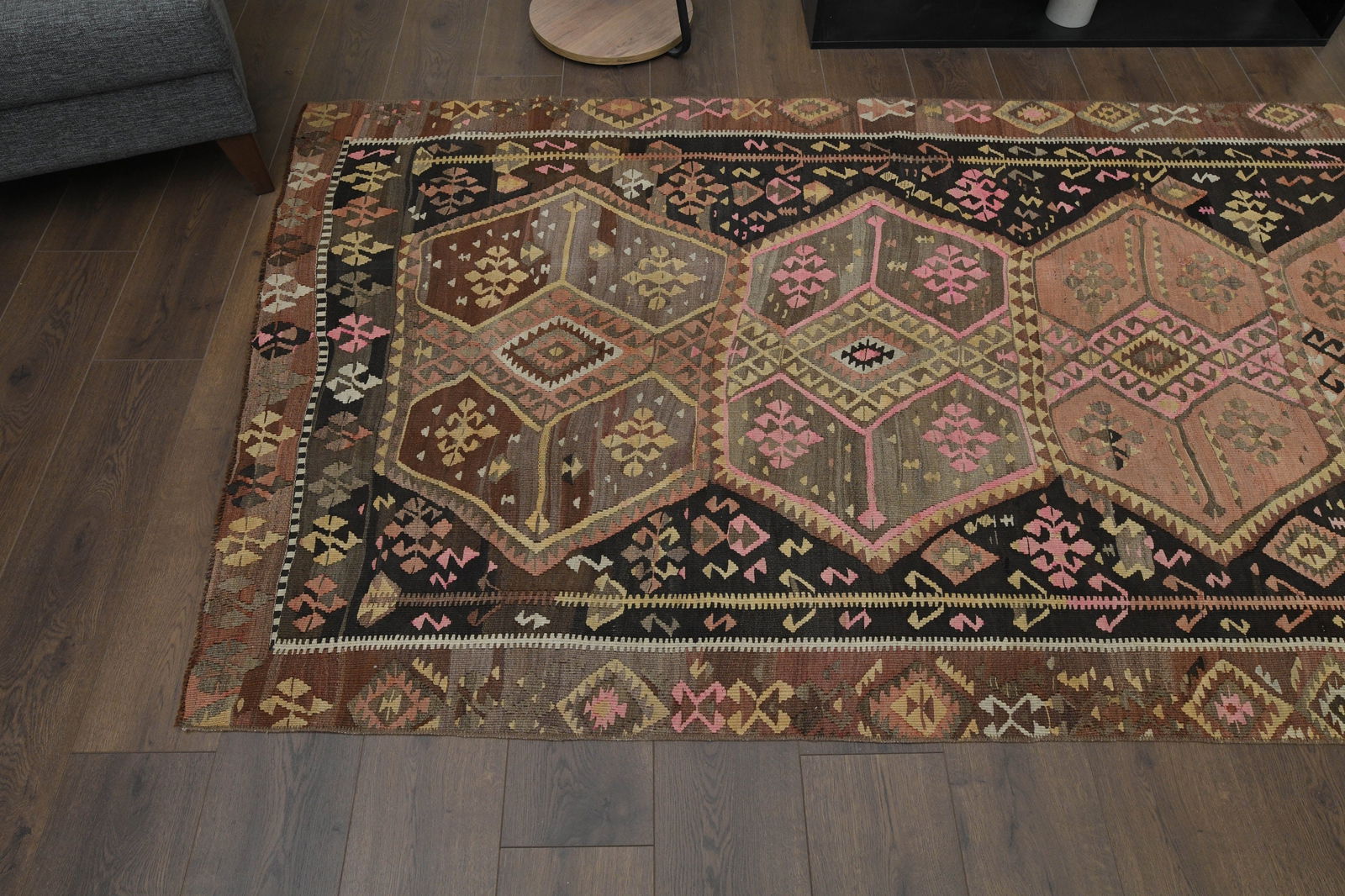 5'6x12'2 ft, COLORFUL WIDE RUNNER - 18