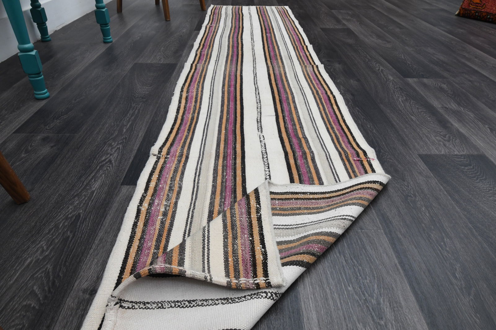 2.1x9.6 ft, TURKISH Runner, VINTAGE - 17