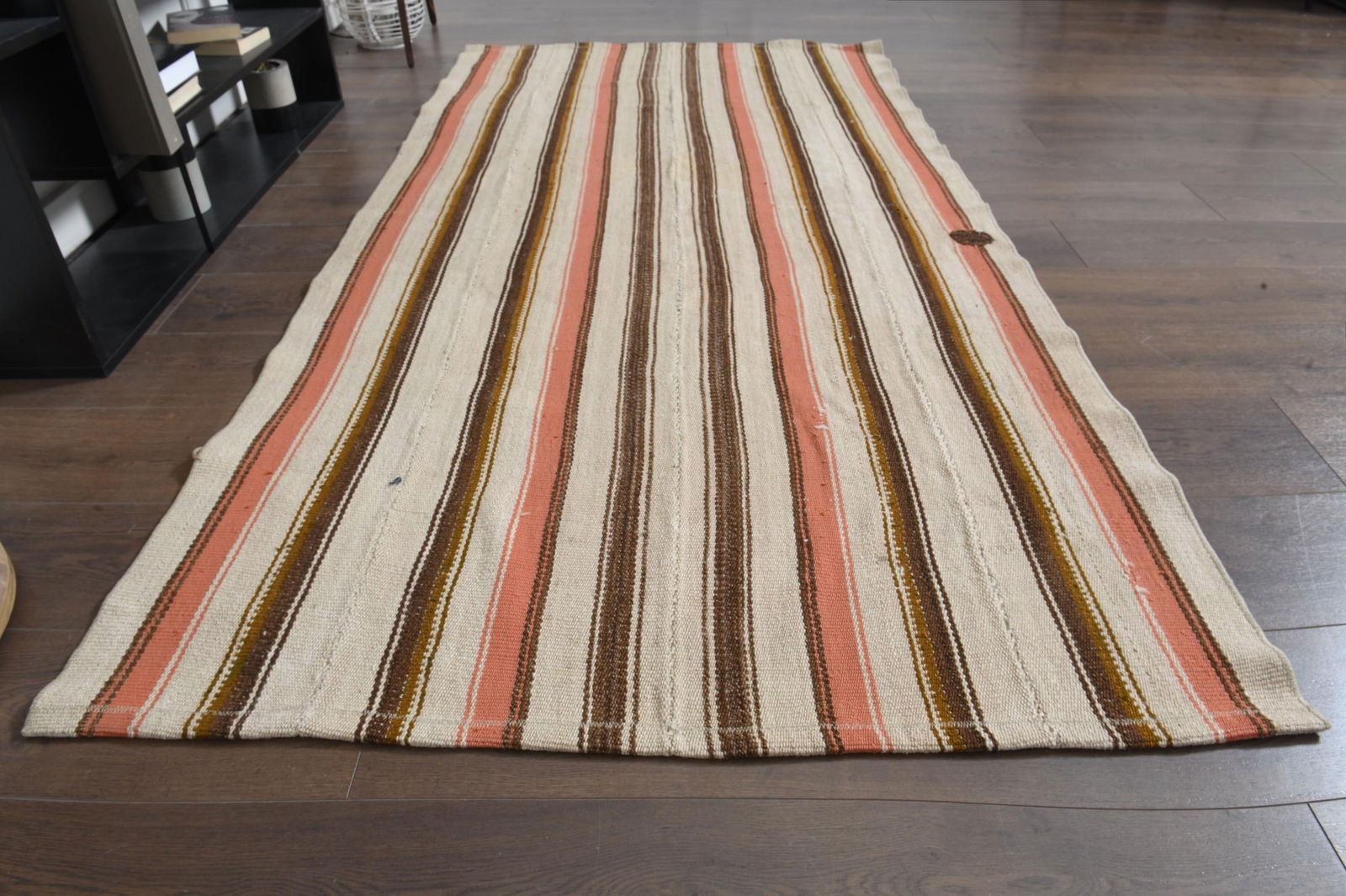 2x6'2 ft, GRAY TURKISH RUG - 4