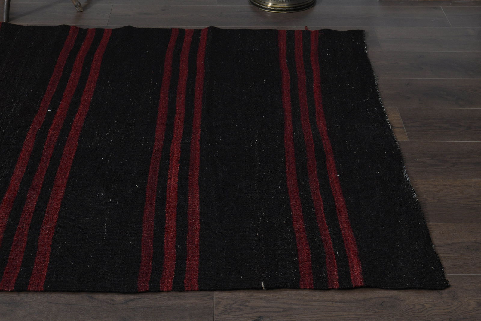 4'4x13'8 ft, STRIPED KILIM RUNNER - 6